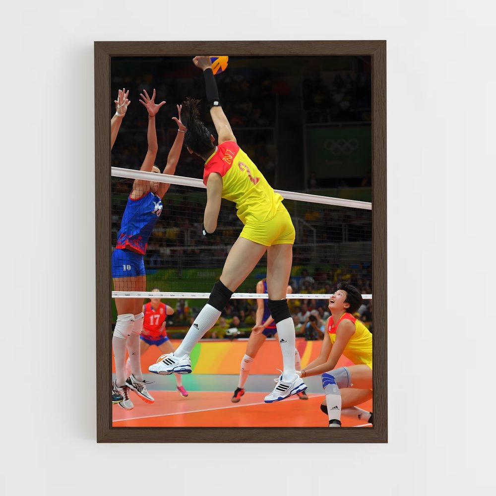 Poster Zhu ting – affiche Volleyball (vue 5)